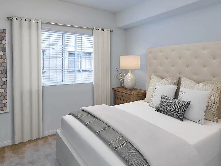 Carpeted Bedroom