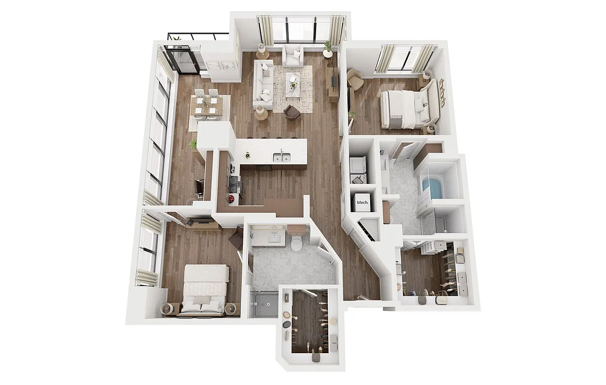 Floor plan M