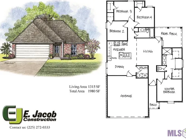 1645 Ravier Ln, Sunshine, LA 70780