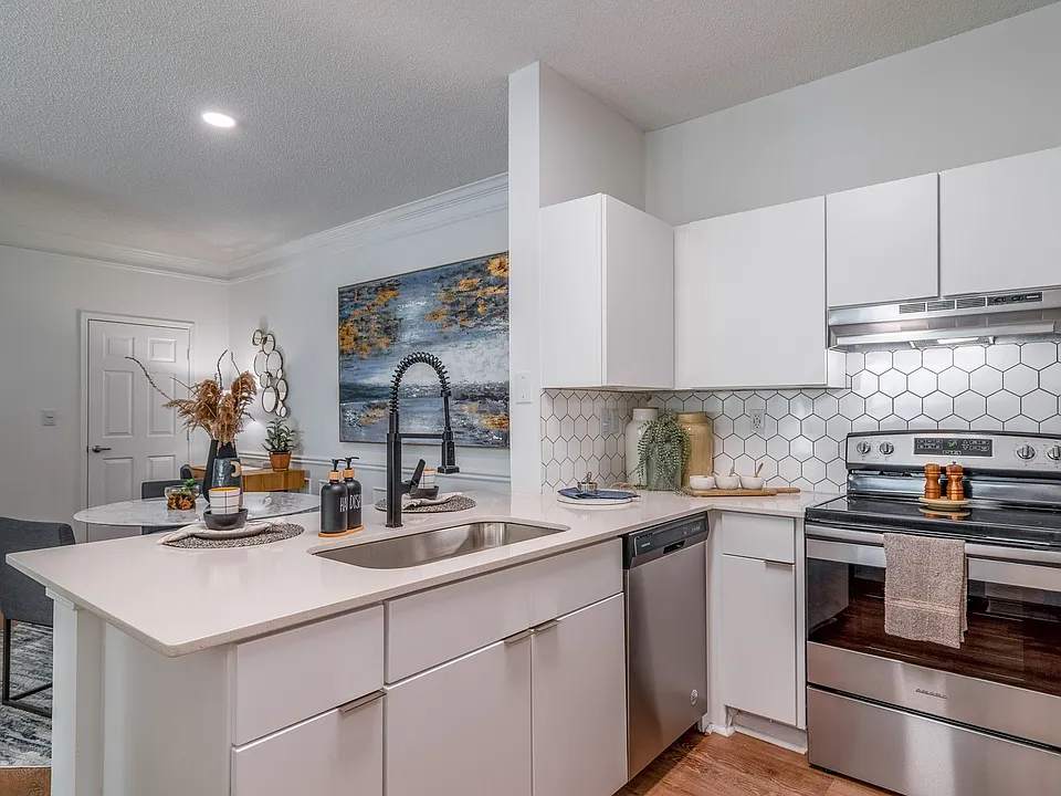 Newly Renovated Kitchen with Stainless Steel Appliances