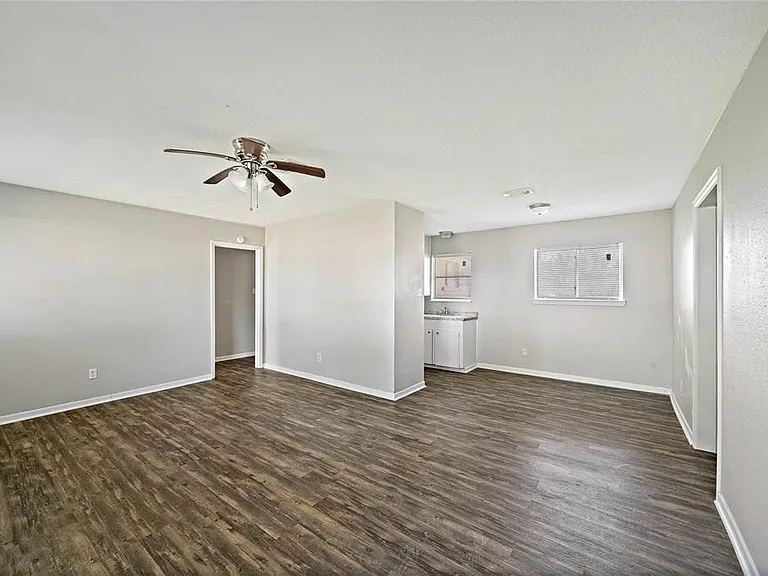 Open Living Room & Dining