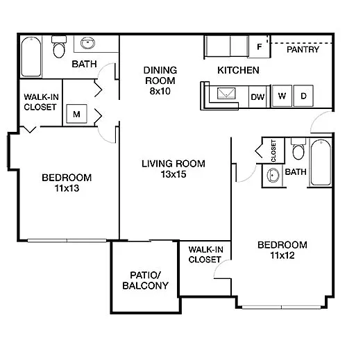 Floor plan Holly