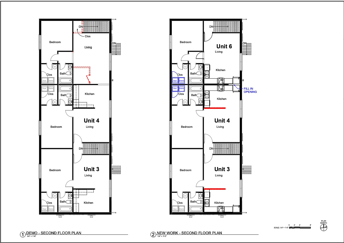 Floor plan 9609 1BD 1BA