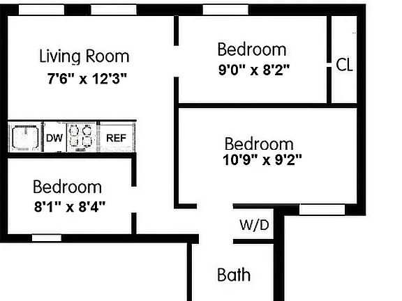 2nd image of 971 Columbus Ave APT 3