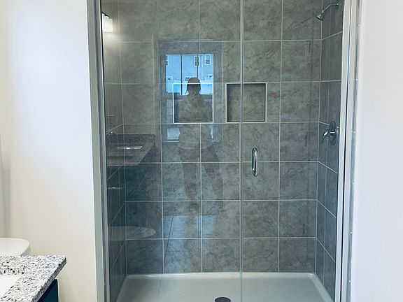 Shower master bathroom