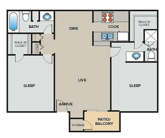 Floor plan C1P