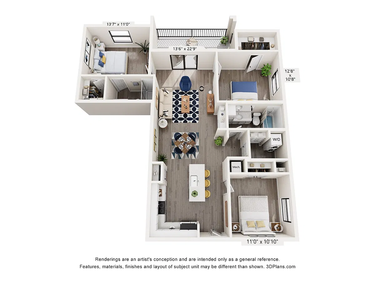 Floor plan C1