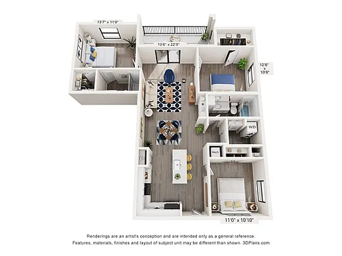 Floor plan C1