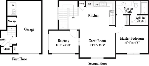 Floor plan The Flats - Plan 2