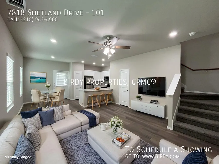 "Spacious 3-Bedroom Duplex with 2.5 Baths at 7818 Shetland Drive Your Ideal San Antonio Retreat!" — Photo 2