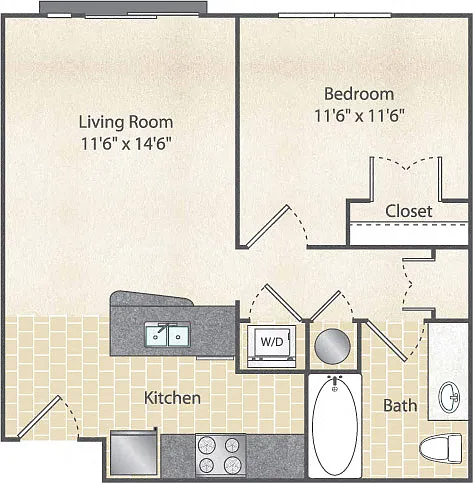 Floor plan Washington