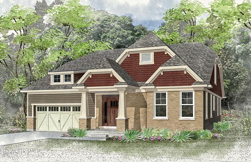 Ranch with Available 2nd Story Home Exterior CT3M