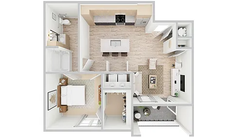Floor plan Whispering Pines - A2