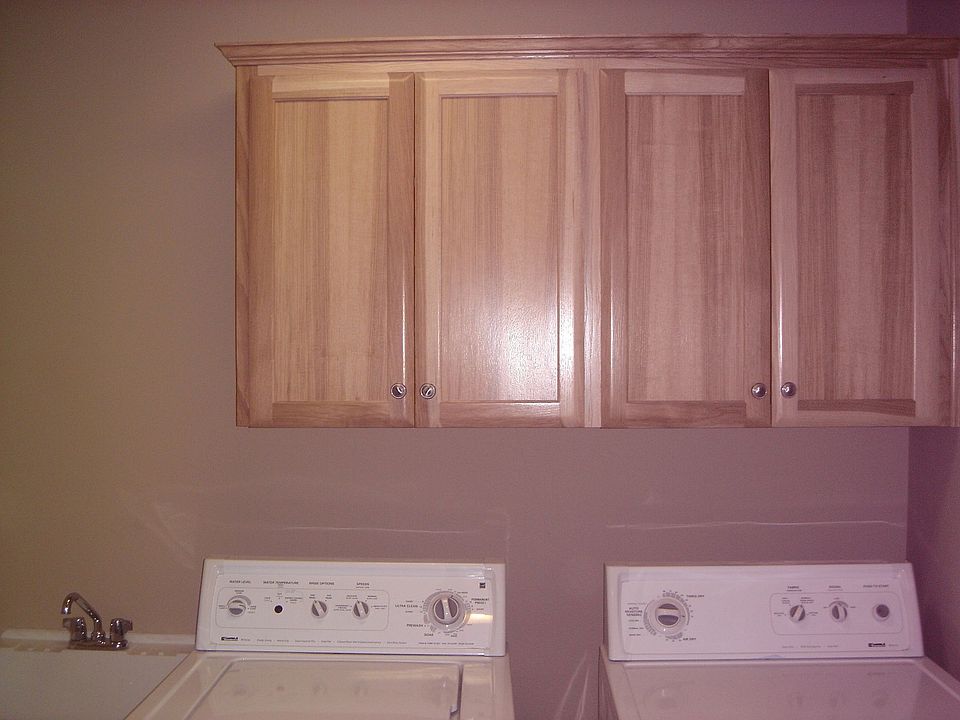 Laundry cabinets and sink