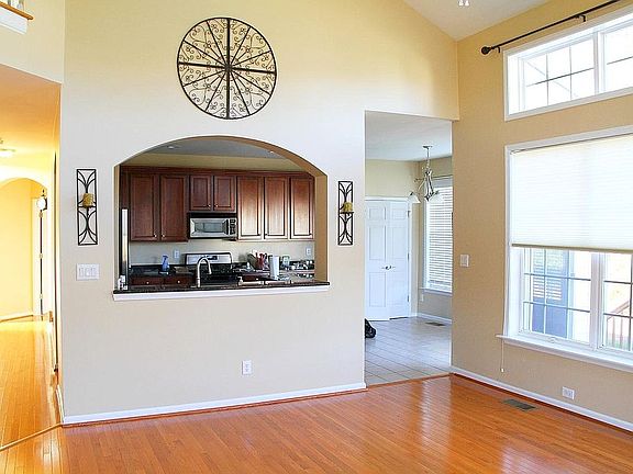 Kitchen view from Living Room