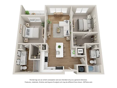Floor plan B1