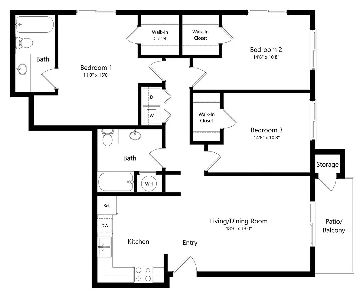 Floor plan Cheyenne