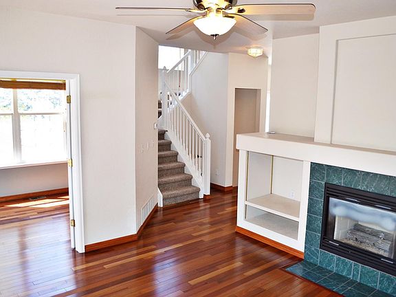 Stairway to upper level