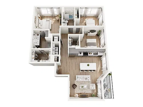 Floor plan C1