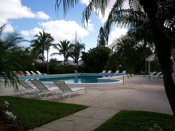 secluded tropical pool