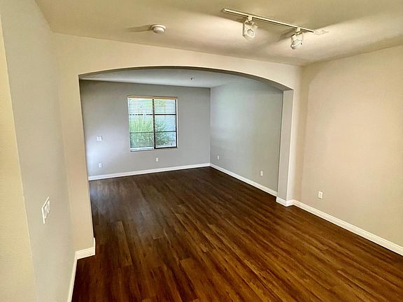View of dining and living room