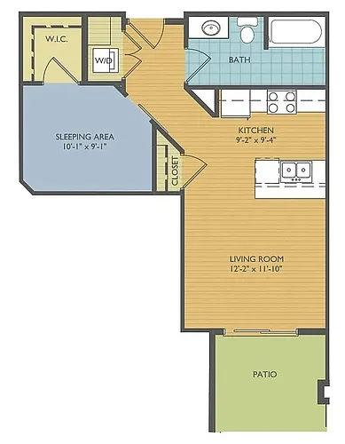 Floor plan The Wingra
