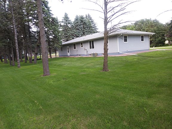 partial back yard
