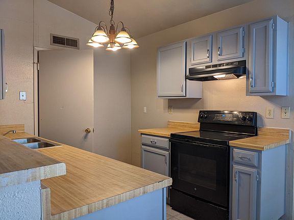 Remodeled kitchen with new appliances, and a fresh coat of paint for kitchen cabinets and drawers