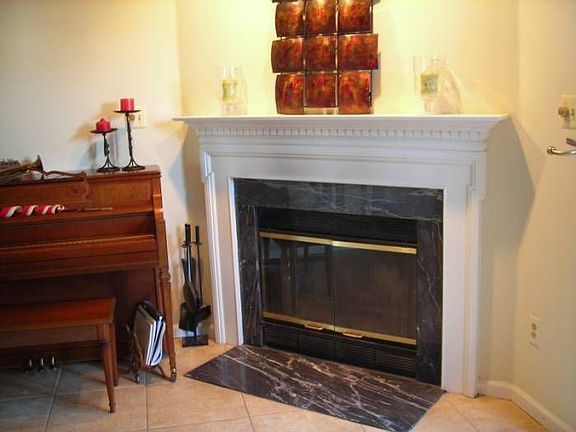living room fireplace