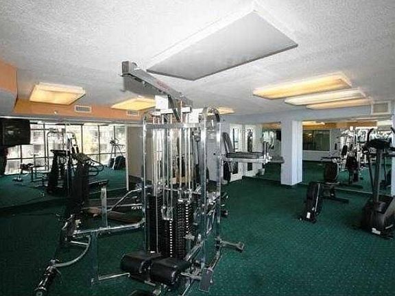 Resort fitness center