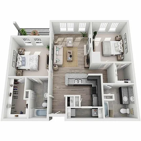 Floor plan Crescent