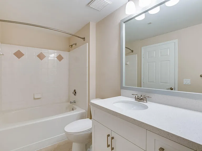 Renovated bathrooms