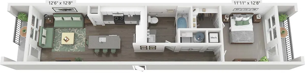 Floor plan Blanca