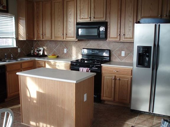 42-inch cabinets, hard tile