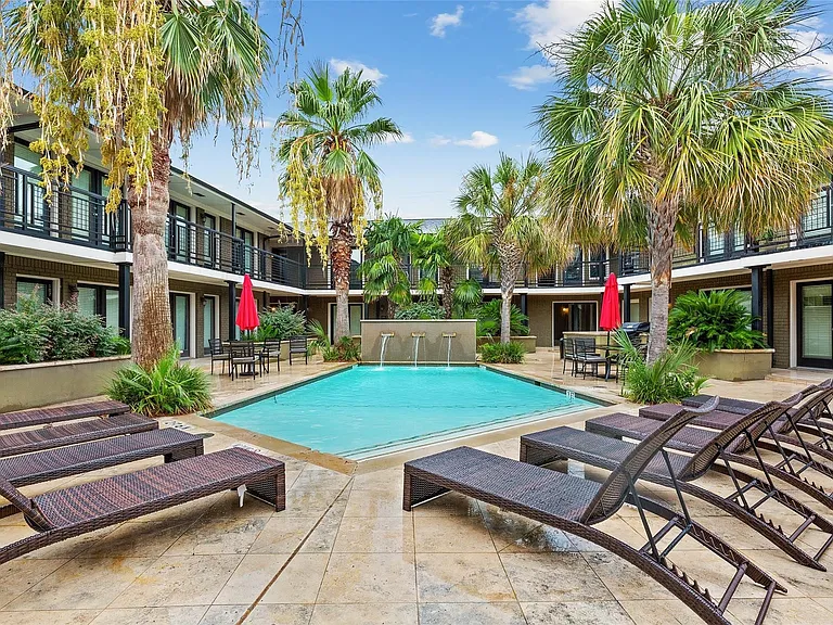 Pool with grill area