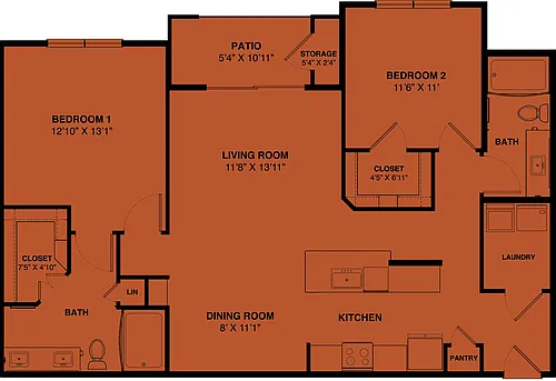 Floor plan B4