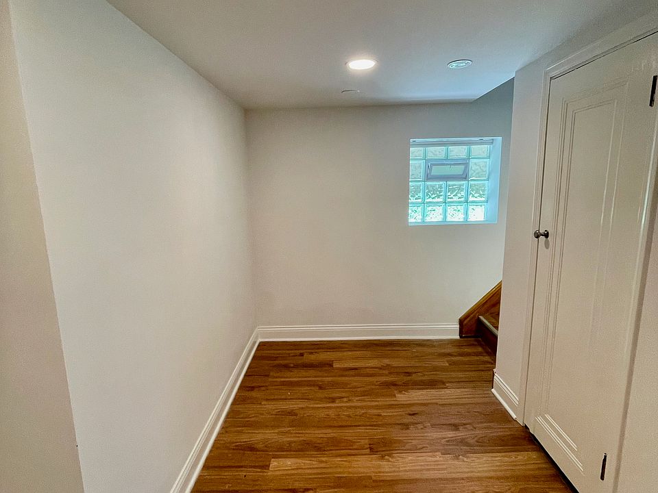 Formal entry with a large coat closet
