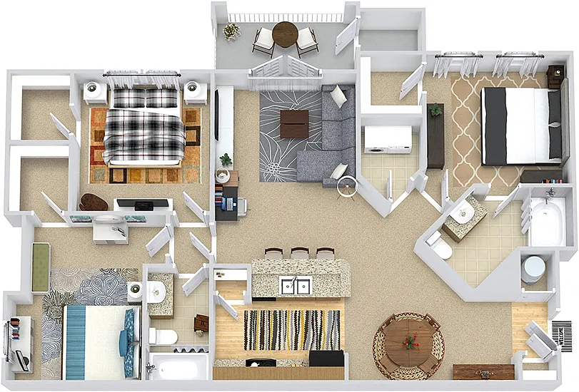 Floor plan Caraway