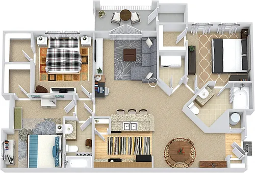 Floor plan Caraway
