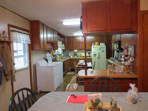 View of Kitchen from Dining 