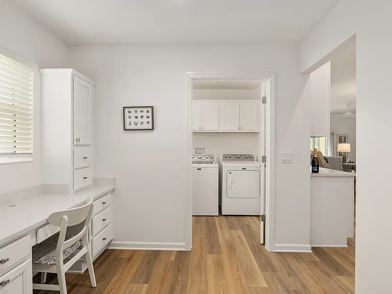 Mudroom with drop station