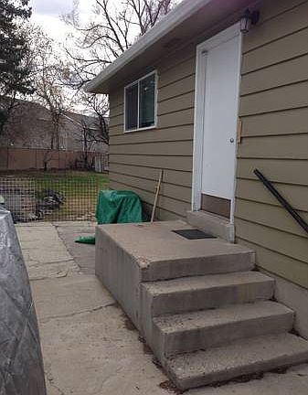 Entrance to upstairs