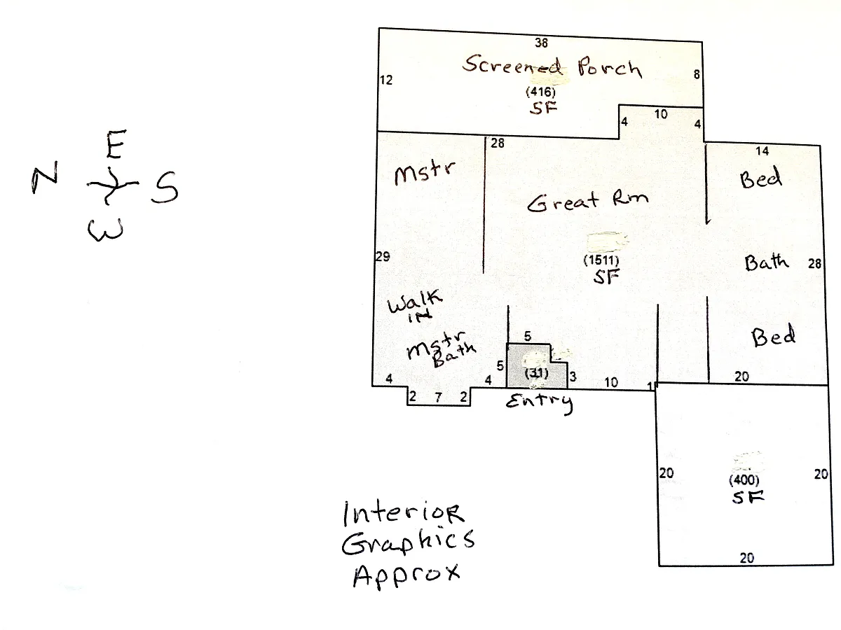 Photo 1 of 18 - 6701 3rd St W - Bradenton, FL Approx floorplan - 6701 3rd St W