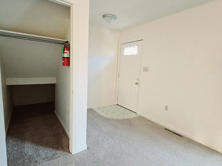 Two Bedroom Downstairs Foyer & Storage