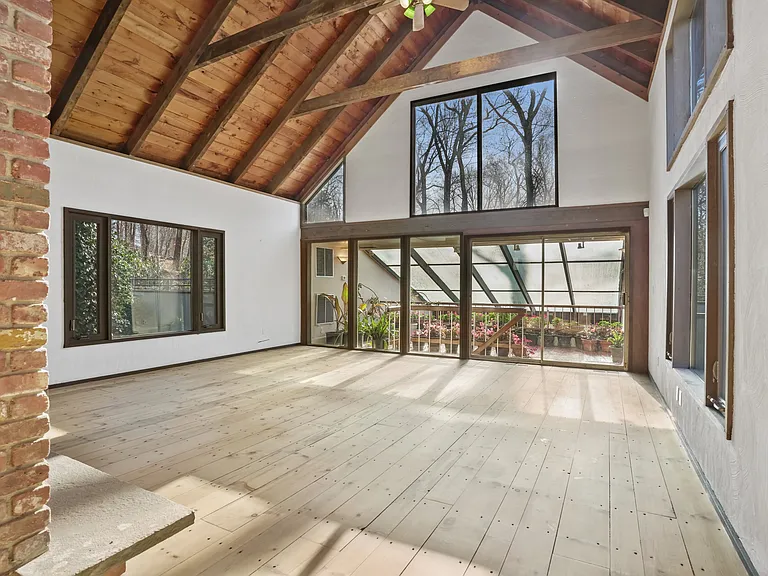 The Great Room with Solarium behind.