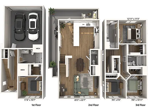 Floor plan D4TS