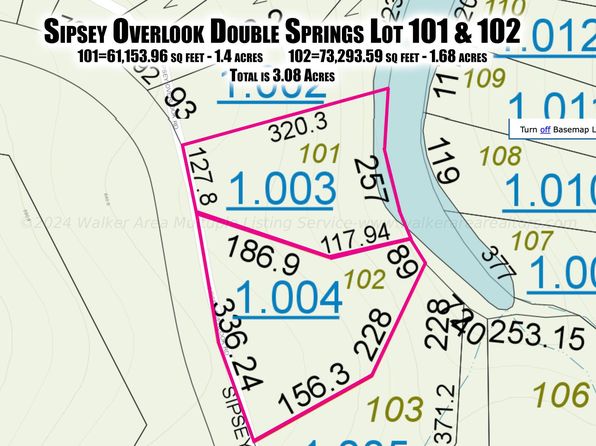 101 & 102 Sipsey Overlook Rd, Double Springs, AL 35553