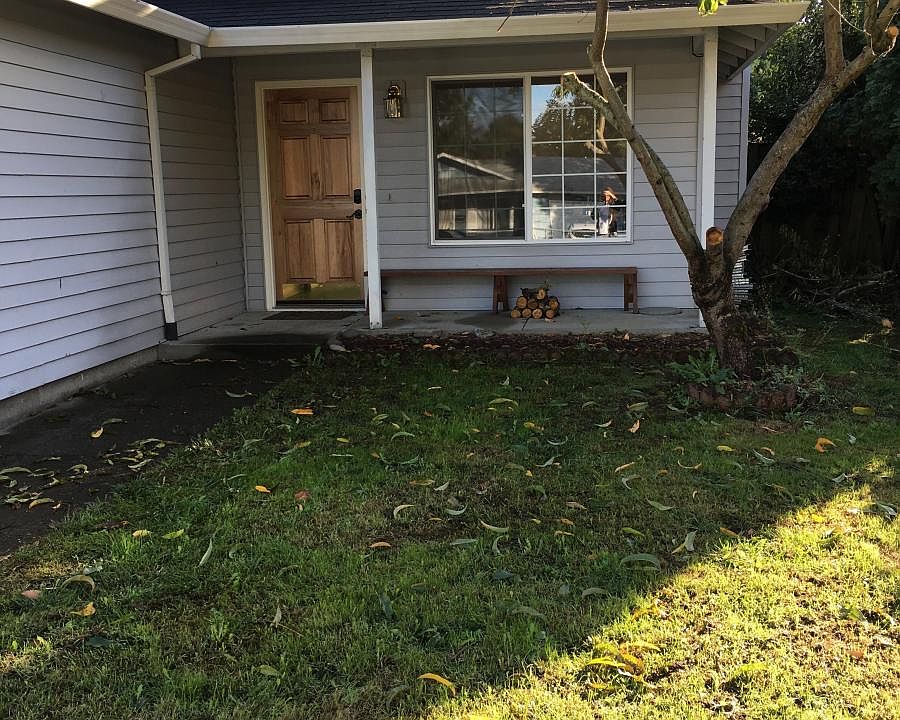 Front lawn and front of house