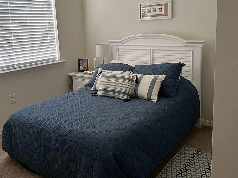 2nd Bedroom on first floor, also with a shared bathroom