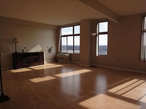 Living room and dining area